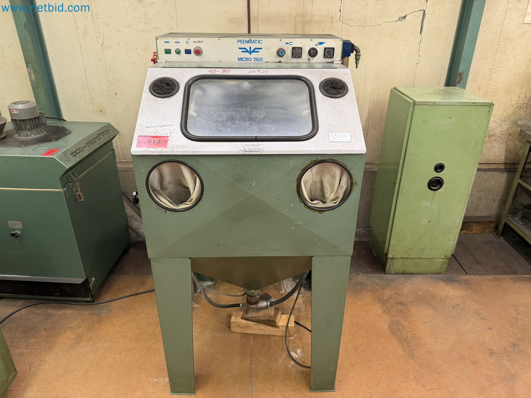 Mikrostrahlanlage Iepco/ Peenmatic Micro 75 GS